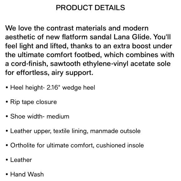 NIB Clarks Lana Glide 9M Ankle Strap Platform Comfort Sandals Black Leather - Picture 11 of 12